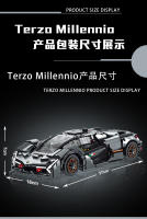 Coche De Carreras Técnico Con Control Remoto APP Bloques De Construcción Deportivos Para Niños Superカー Juguetes Modelos Regalos - details 15