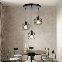 Lámpara Colgante Vintage De Techo LED Estilo Nórdico Para Sala De Estar Comedor Cocina Decoración Navideña Luz Pendente De Hogar - details 9