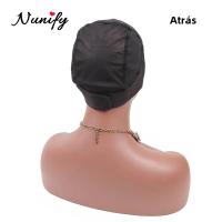 Cinco Piezas De Tapa De Pelo Con Almohadilla Ajustable Y Gancho Negro Para Crear Pelo Falso Capa De Domo De Spandex Para Pelo Falso - details 2