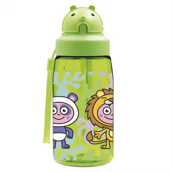 Botella DISFRACES de tritan 450 ml con pajita de Laken - 1