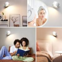 Luz de Parada de Interior, Lámpara de Parada con Katería de Carga USB, 3 Colores Y 3 NIVES de Brillo Parada de Interior 360 ° Giratorio de Control - details 1