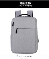 Mochila ligera para ordenador portátil de negocios para hombre y mujer, morral de viaje para estudiantes, 13, 14 y 15 pulgadas - details 16