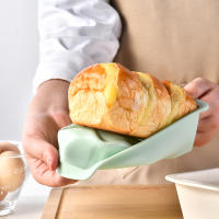 1Pc Molde De Pan De Silicona Para Hornear Antideslizante Y Ecológico Herramienta De Pastelería Para Pan Y Tostadas Accesorio De Cocina - details 5