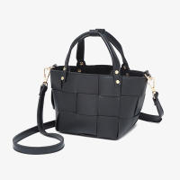 Bolso De Hombro Versátil Para Mujer 2025 Moda Nueva Bandolera Tejida Bolsa De Mano Bolsa De Tote Material Principal PU Con Lining De Poliéster - details 3