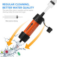 Filtro De Agua Portátil Para Exteriores Suckercamino Sistema De Filtro De Agua Para Emergencias Purificador De Bebida Herramientas De Supervivencia Para Camping Y Senderismo - details 1
