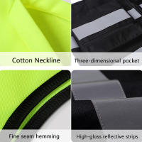 Chaleco Reflector De Alta Visibilidad Para Motocicleta Talla XXL Seguridad Y Advertencia Para Correr Y Ciclar Por Noche - details 6