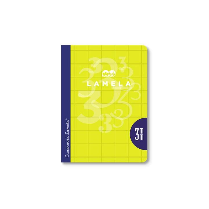 Lamela - fourth notebook 50 sheets lined 2.5 mm - assorted colors lamela 06c002 - color not eligible 06c002