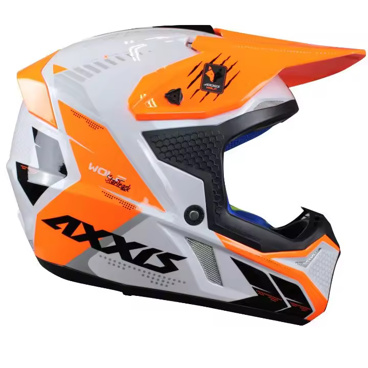 Casco Moto Casco Axxis Wolf Star Track   Ce U - 1