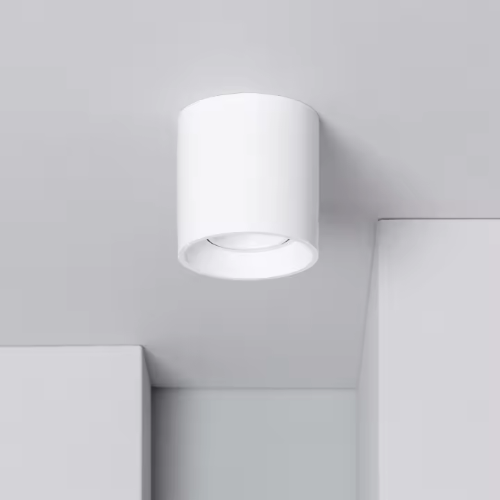 Ledkia Aplique de Techo Blanco Cuarzo para Interiores y Exteriores con Protección IP20 - 1