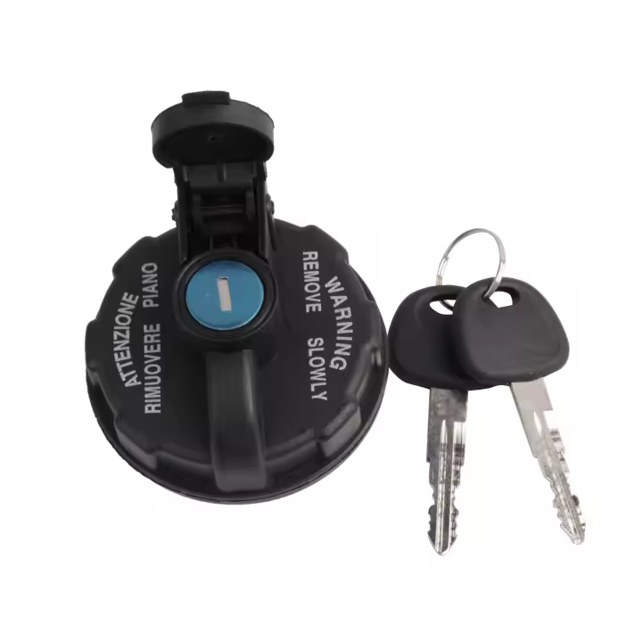 Tapa De Tanque De Combustible Universal Para Coches Y Camiones Diesel Con Llave Accesorios Automotrices Antipolvo Y Cerradura - 1