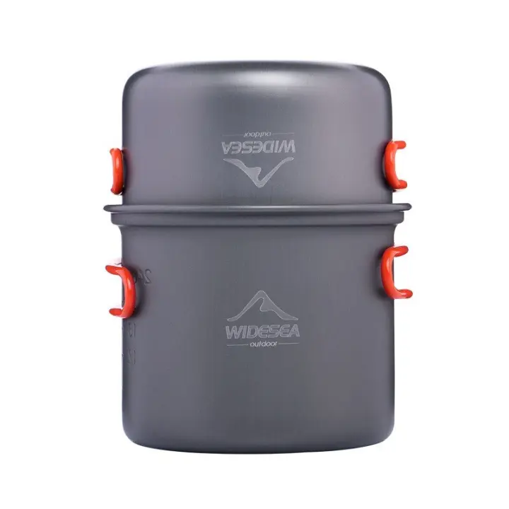 Widesea Conjunto De Cocina Para Camping Y Viajes Utensilios Ultraligeros Para Piqueniques Y Excursiones Equipamiento De Comedor Al Aire Libre - 1