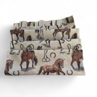 Cortina de Puerta Exterior e Interior – Caballos , Jacquard 140x260cm - details 4