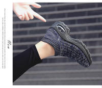 Zapatillas Deportivas Casuales Para Mujer 2024 Suela Gruesa Con Almohadilla Aire Tacón Inclinado Zapatos De Moda Para Mamá Zapatos Transpirables Y Elevados - details 10