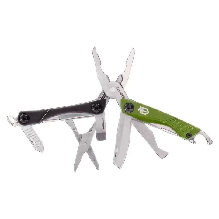 Equipo de pesca Herramientas Gerber Multiherramienta Dime Verde Multiherramientas - 1