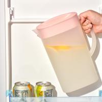 Jarrón De Agua 2500ml Con Tapa Resistente Al Calor Y Al Frío Para Refrigerador Contenedor De Té Y Limonada Adecuado Para Leche De Soja - details 7