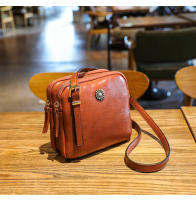 Bolso De Hombro Para Mujer Estilo Vintage 2023 Cuadrado Sencillo Con Compartimento Bolso Cruzado De Diseñador Bolsa Mensajera Feminina Material PU Con Lining De Poliéster - details 13