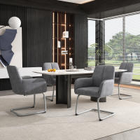 Juego de 2 Sillas de Restaurante Familiares-Estilo Moderno y Minimalista | Respaldo Ergonómico, Patas de Roble Natural | Versátiles para Sala de Estar, Dormitorio y Restaurante - details 3