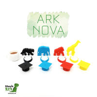 Tokens 3D para Ark Nova / Meeple Rex / Juego de Mesa - details 2