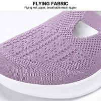 Zapatos De Mujer Casual De Verano Comodidad Fashion Suela Suave Transpirable Zapatos Planos Con Agujeros Para Exterior Tenis Zapatos De Mujer - details 0
