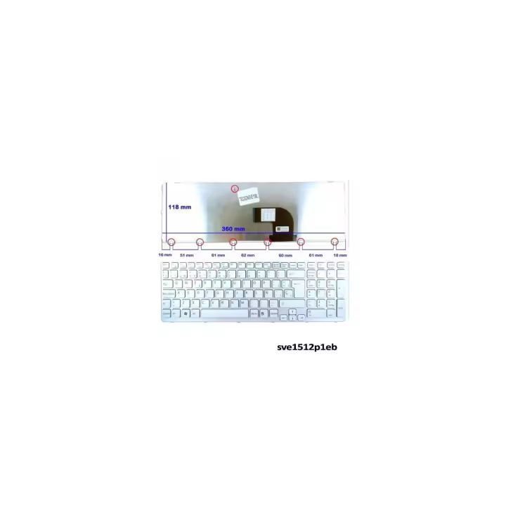 TECLADO PARA PORTÁTIL SONY VAIO 149028961ES 149152211ES 149169211ES - 1