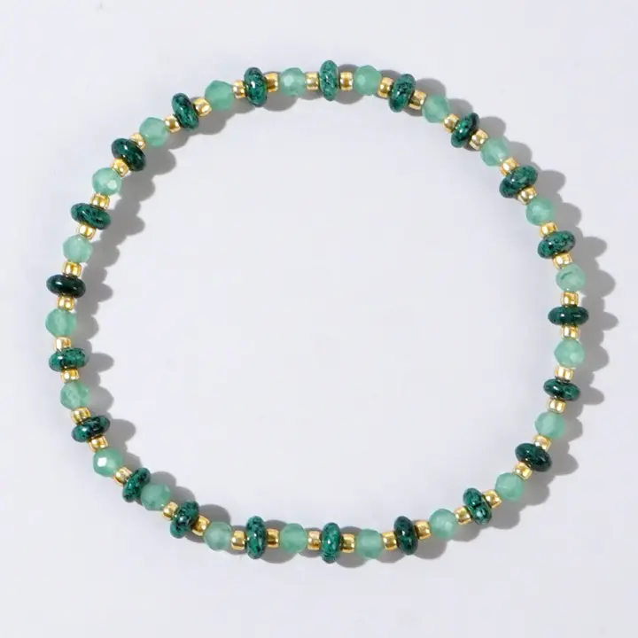 Pulsera Bohemia De Vacaciones En La Playa Estilo Colorido Para Mujer Joyería Hermosa Regalo Para Capas Piedra Natural - 1