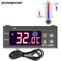 Controlador De Temperatura Digital STC-1000 STC-3000 Con Sensor LED Termómetro Higrómetro Relé Termostato Regulador 12V 24V 220V Para Hogar - details 15