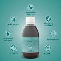 DIOXNATUR® Zinc Coloidal 250ml 20 ppm - Gluconato de Zinc líquido - Envase vidrio ambar - details 2