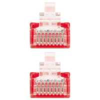 Nanocable 10.20.0402-R 2m Cat.6 Cable de Red RJ45 LAN Local Area Network Rojo para PC Ordenador Portátil Router Switch Consolas Latiguillo Internet UTP Doble Macho - details 3
