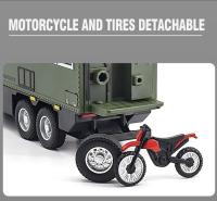 Mercedes Benz Nomadismo Vehículo De Tierra Modelo Aluminio 1:32 Con Sonido Y Luz Coche Miniatura Para Colección Juguete Educativo Para Niños - details 5
