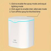 Deshumidificador Humidificador USB Extra Grande de 2000ml - Boquilla Única, Niebla Fría, Luz Nocturna Colorida & Apto para Todas las Habitaciones - details 4