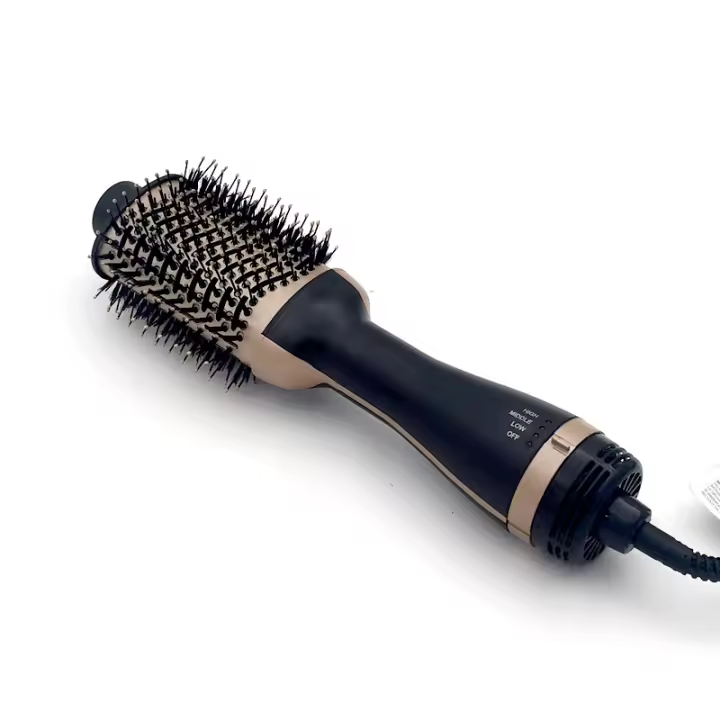 Secador de pelo en uno, secador de pelo 4 en 1 y moldeador voluminizador with Iones negativos de - 1