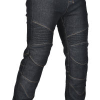 Pantalones De Motociclista Elásticos Y Rectos De Jeans Antideslizantes Nivel 2 Para Todas Las Estaciones Pantalones De Carreras Para Hombres Con Bolsillo Protector Integrado - details 9