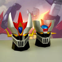 Taza De Café De Acero Inoxidable 410ml Con Tapa Tema De Anime Japonés MAZINGER Z Robot Transformable Para Oficina Y Té - details 0