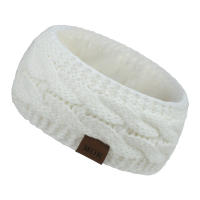 Diadema De Punto Para Mujer Invierno Cálido Lana Tejida Calentador De Orejas Cross Knot Turban Accesorios De Cabello Unisex - details 11