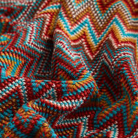 Manta Boho Azteca Baja Estilo Geométrico Tapiz Colgante Para Sofa Cubierta Slipcover Decorativa De Poliéster/Celulosa Manta Portátil Para Adultos - details 12
