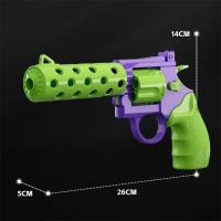 Pistola De Desert Automatica Con Ejection Continua De Cargador Vacío Revólver Juguete De Pistola Sin Batería Para Adolescentes Y Adultos - details 0