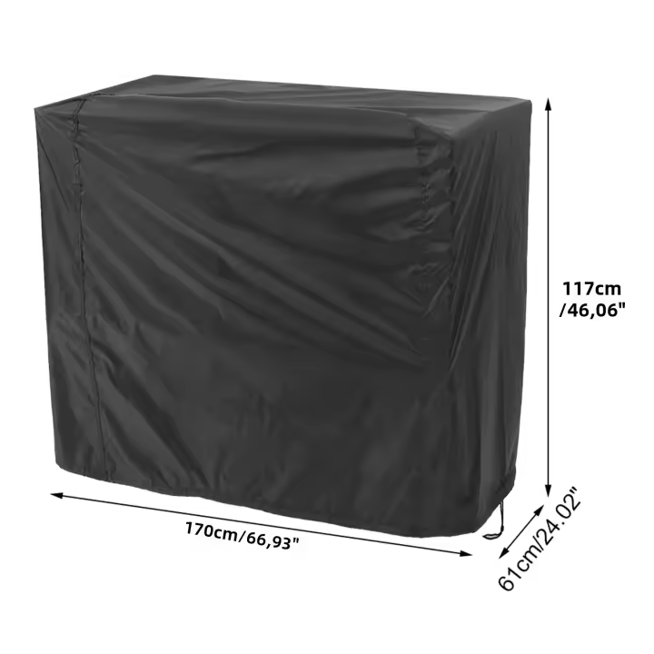 Cubierta Para Barbacoa Impermeable Al Aire Libre TOPINCN Protector De Prensa Para Jardín Y Patio Tamaño 80 X 66 X 100 Cm - 1
