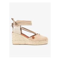 Sandalias plataforma mujer POPA KLORENA BEIG VALENCIANA CUÑA YUTE SERRAJE BEIG 35929 25V - details 5