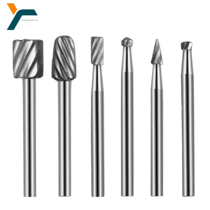 Set De 6 Piezas De Brocas Para Herramienta Rotativa 3.1mm Tornillo Router Para Grabado En Madera Y Metal Herramienta Dremel - 1