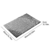 Alfombra Para Perros Antisuciedad Y Absorbente Alfombrilla Para Láminas De Madera De Entrada Interior Lavable Rápida Secado Rug De Mascotas Chenille - details 9