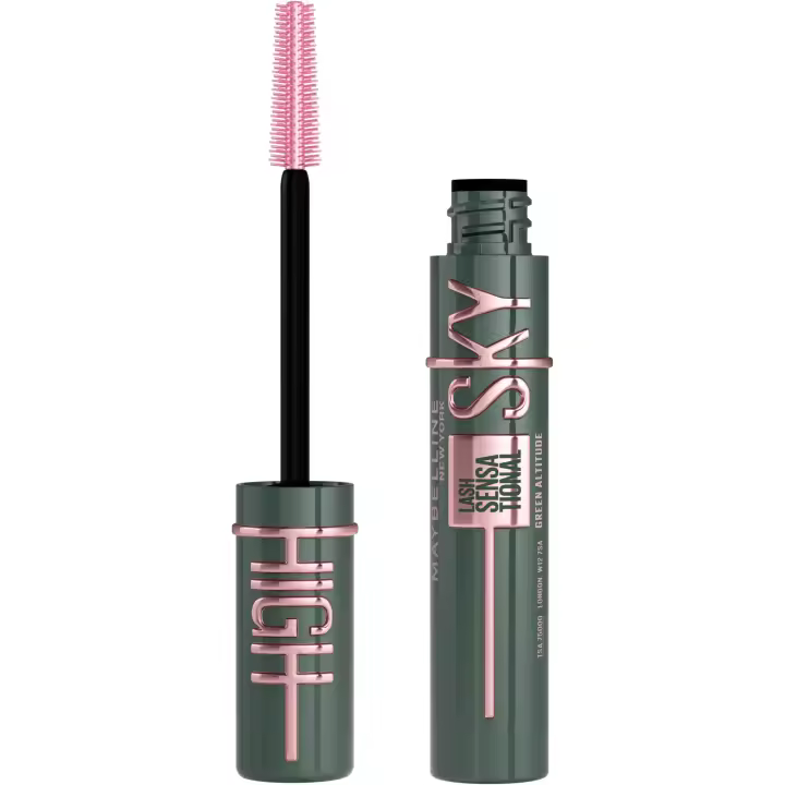 Maybelline New York | Sky High Green Altitude Máscara de pestañas para una longitud sin límites + volumen redefinido en tus pestañas. - 1