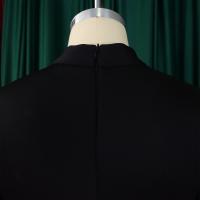Vestido Elegante De Fiesta Para Mujer 2024 Con Cuello Con Lazo Manga Corta Cintura Alta A-Line Plisado Hasta El Tobillo Vestido De Cumpleaños - details 43