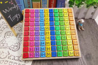 Juguete Educativo De Tabla De Multiplicación En Madera Para Niños Montessori Tablero De Matemáticas De Fase Temprana 99 - details 4