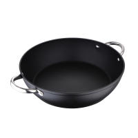 MASTERPRO | PAELLERA 32X7.8CM ALUMINIO FORJADO INDUCCIÓN FOODIES. REVESTIMIENTO ANTIADHERENTE WHITFORD QUANTANIUM. - details 0