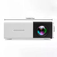 Proyector Portátil Emiuzek YG300 Mini LED Para Teléfono Plug-In Teatro Doméstico Adecuado Para Exteriores Y Entretenimiento En Casa - details 2