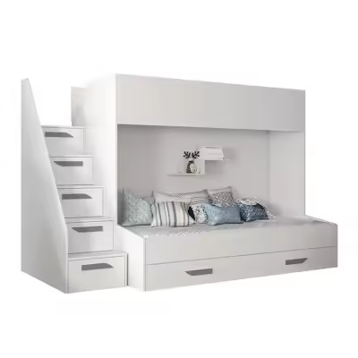 Litera Hartford 356 , Muebles ES, Somieres, Aglomerado laminado, 247 x 95 x 167cm - 1