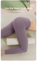 Rodillo De Esponja De 30*10cm Para Masaje Autodirigido Alivio De Dolor Lumbar Piernas Yoga Terapia Física Estiramiento Corporal - details 3
