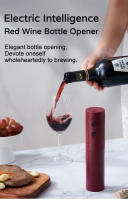 Abrepuertas Eléctrico Recargable Automático Para Vino Rojo Herramienta De Cocina Con Botón Único Productos De Cocina FUTRON - details 0
