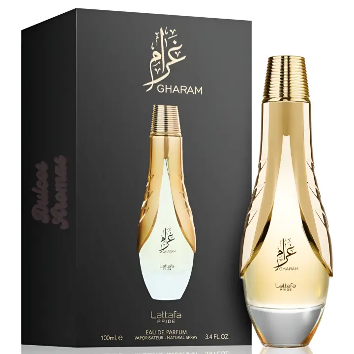 Gharam de Lattafa Pride Perfume árabe Exclusivo Lujoso Unisex Eau de Parfum Dubái -100ml - 1