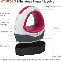 Prensa de calor pequeña máquina de prensa de calor para camisetas, prensa de calor pequeña para transferencia de calefacción Envio 24Horas - details 2